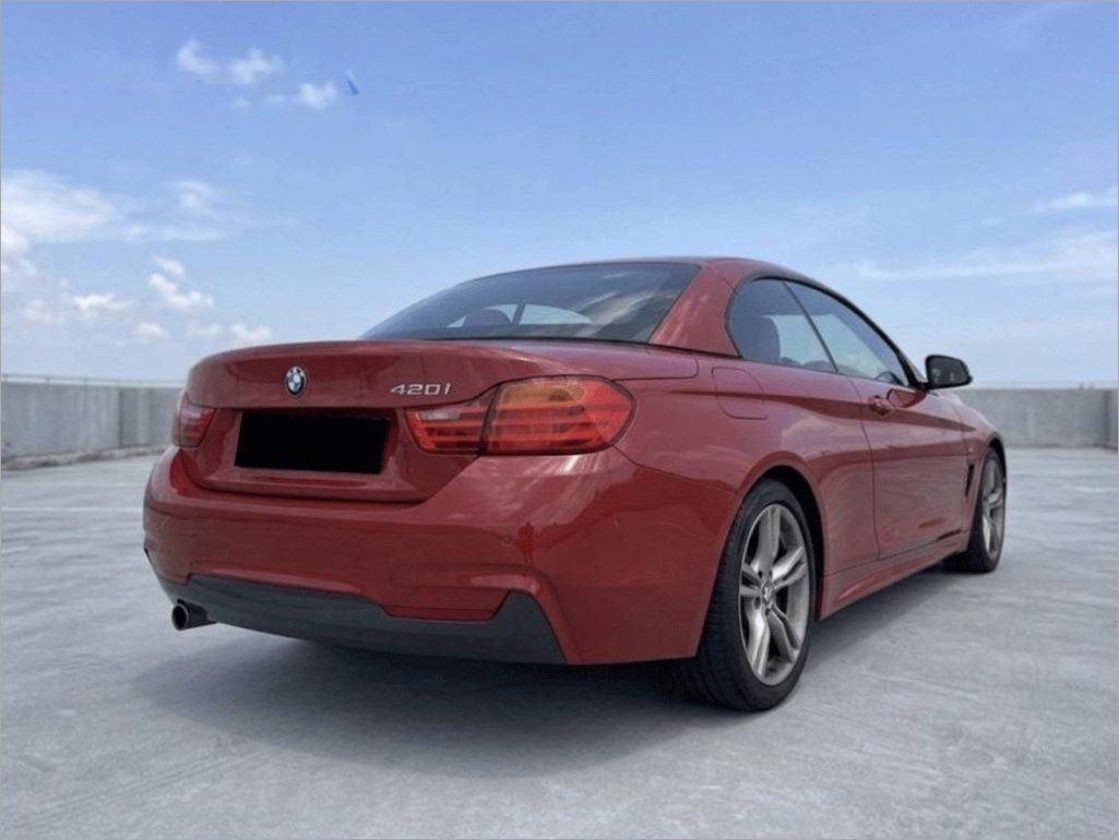 BMW 4 Series 420i Convertible (COE till 09/2035) photo 3